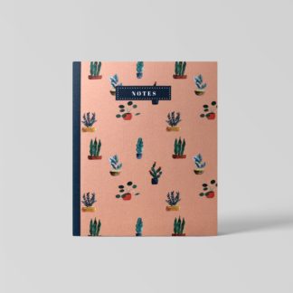 NoteBook Les Petites Plantes | BLEU COQUILLE