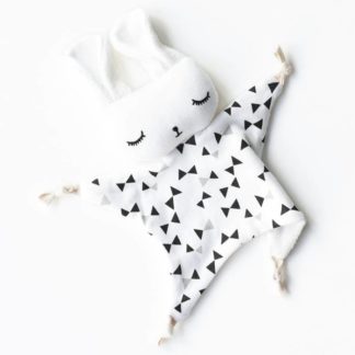 Doudou Bunny Papillons en coton bio pour câlins et réconfort | WEE GALLERY