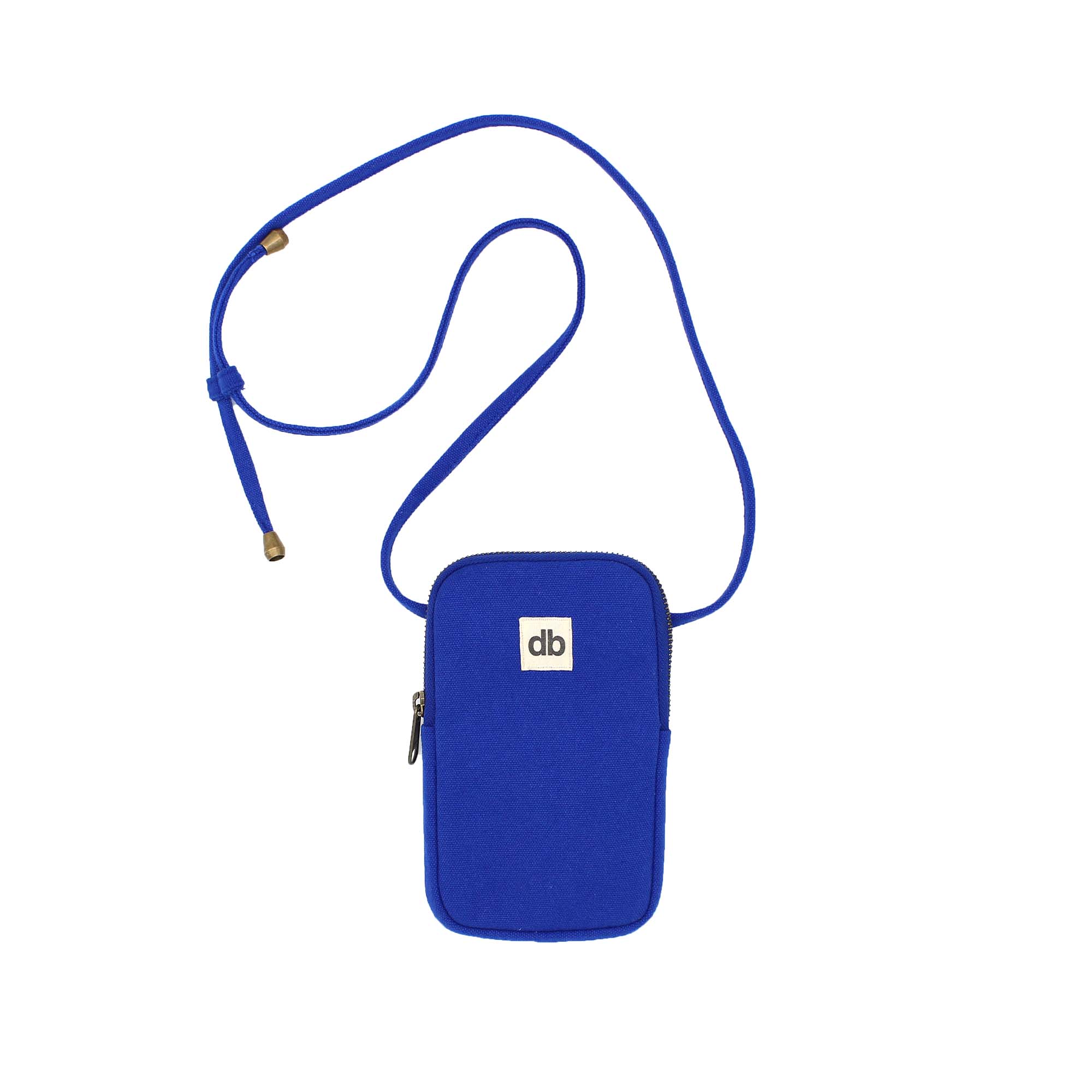 Pochette à franges ET chargeur de téléphone Bleu - Mightypurse ref