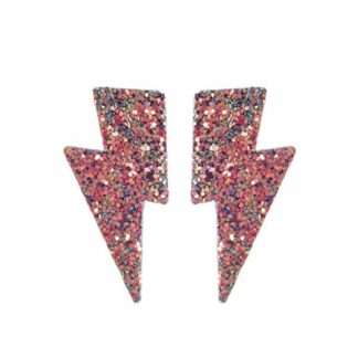 Boucles Foudre Puce, Glitter  | Demisel