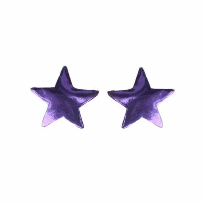 Boucles Stardust violet miroir | Demisel