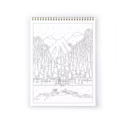 Livre de Coloriage pour Adultes - Édition Hiver - Détente Artistique et Créative |  All The Ways To Say – Image 5