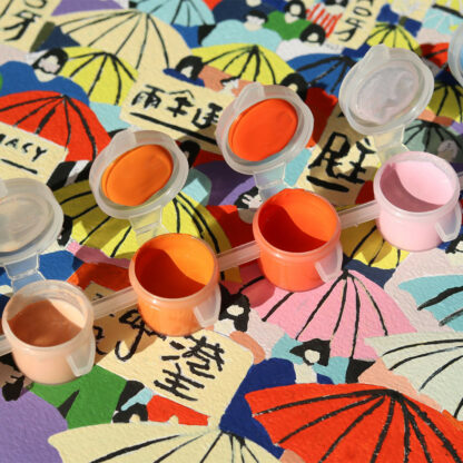 Coffret Peinture au Numéro "Umbrella Revolution" par Tara Deacon | La Petite Épicerie – Image 5